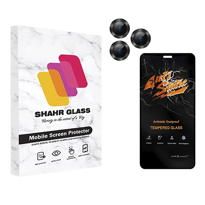 گلس گوشی اپل iPhone 11 Pro شهر گلس مدل 2S-RING به همراه محافظ لنز دوربین -small-image