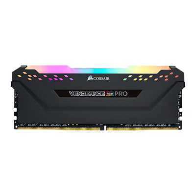 رم کامپیوتر DDR4 تک کاناله 3600 مگاهرتز CL18 کورسیر مدل VENGEANCE RGB PRO ظرفیت 16 گیگابایت-small-image