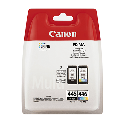 کارتریج کانن مدل PG-445 CL-446 ست دو رنگ-small-image
