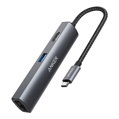 هاب usb-c انکر 5 پورت مدل A8338-small-image