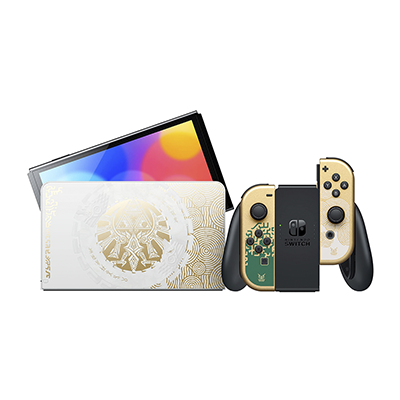 کنسول بازی نینتندو مدل Switch White OLED Tears of the Kingdom-small-image