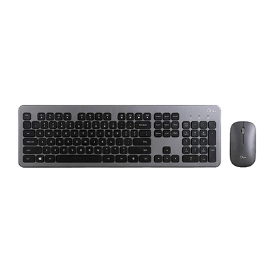 کیبورد و ماوس بی سیم جی پلاس مدل GKM-J70WT-small-image