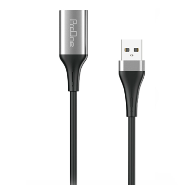 کابل تبدیل USB به تایپ سی پرووان مدل PEC851 طول 2 متر-small-image