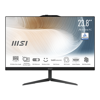 کامپیوتر All in One ام اس آی سایز 23.8 اینچی مدل AM242 12M i5 ۱۲۴۰P 16GB 500GB -small-image