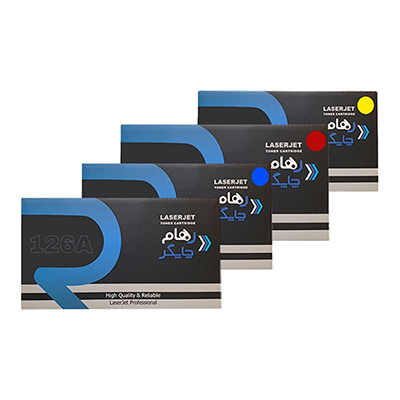 کارتریج رهام چاپگر طرح اچ پی 126A ست چهار رنگ-small-image