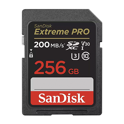 کارت حافظه SDXC سن دیسک مدل Extreme Pro V30 کلاس 10 استاندارد UHS-I U3 سرعت 200mbps ظرفیت 256 گیگابایت-small-image