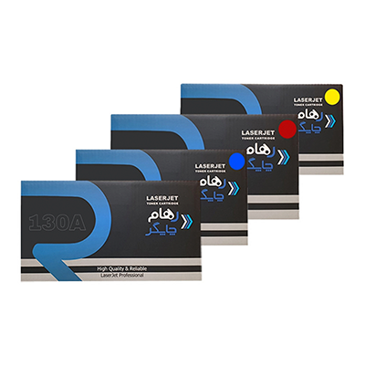 کارتریج رهام چاپگر طرح اچ پی 130A ست چهار رنگ -small-image