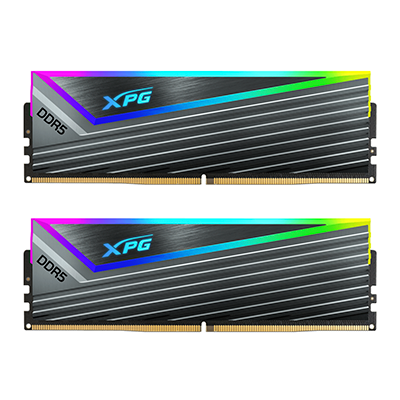 رم کامپیوتر DDR5 دو کاناله 6000 مگاهرتز CL40 ایکس پی جی مدل CASTER RGB ظرفیت 32 گیگابایت-small-image