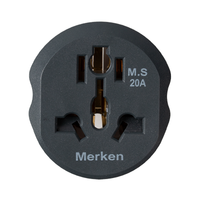 تبدیل 3 به 2 برق مرکن مدل M.S 20A-small-image