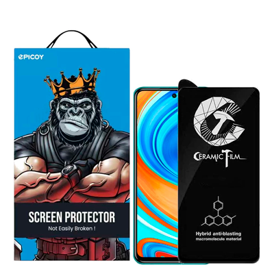 گلس گوشی شیائومی Redmi Note 9 Pro اپیکوی سرامیکی مدل CR-7-small-image