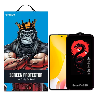 گلس گوشی شیائومی Mi 11 Lite 5G - 12 Lite اپیکوی مدل Dragon ESD-small-image