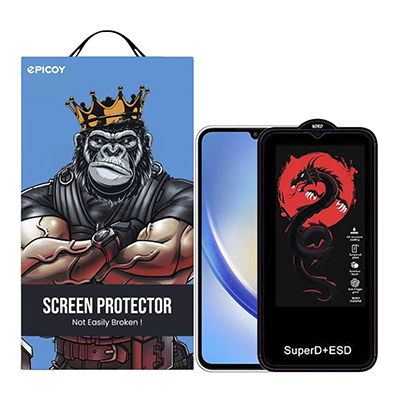 گلس گوشی سامسونگ Galaxy A34 اپیکوی مدل Dragon ESD-small-image