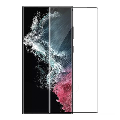 گلس گوشی سامسونگ Galaxy S23 Ultra گرین مدل 3D Edge Glue-small-image