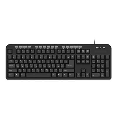 کیبورد با سیم کینگ استار مدل KB66-small-image