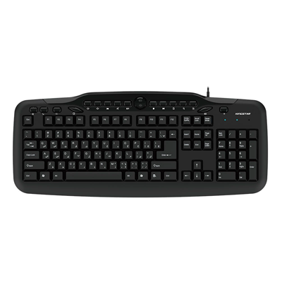 کیبورد با سیم کینگ استار مدل KB76-small-image