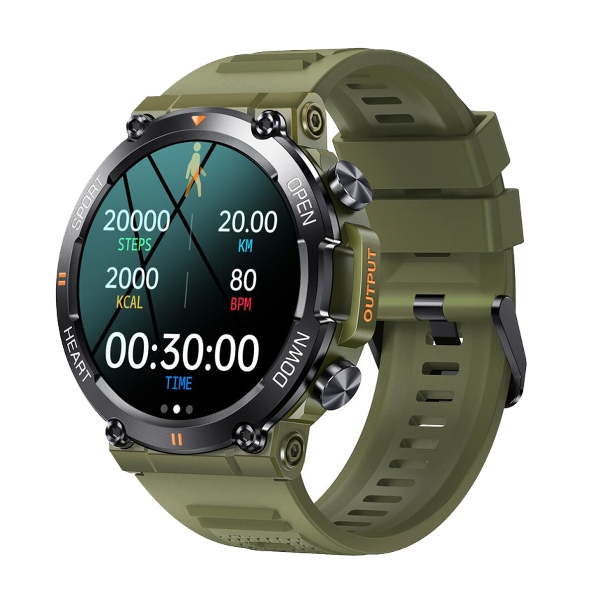 ساعت هوشمند هیوامی مدل Camp K 56 Pro - BK-small-image