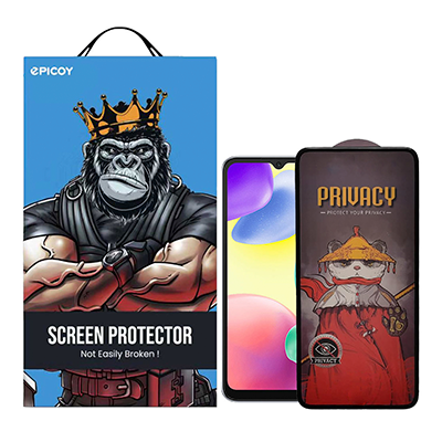 گلس گوشی شیائومی Redmi 10A - Poco C31 - Redmi 9T اپیکوی مدل Privacy Airbag پرایوسی -small-image