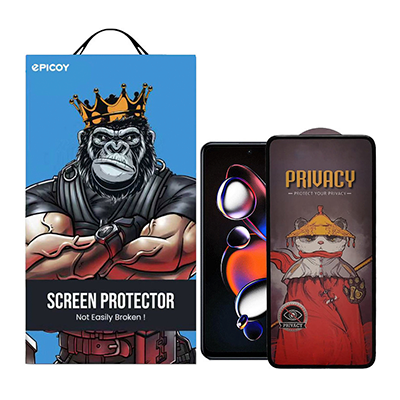 گلس گوشی شیائومی Redmi Note 12T Pro اپیکوی مدل Privacy Airbag-small-image