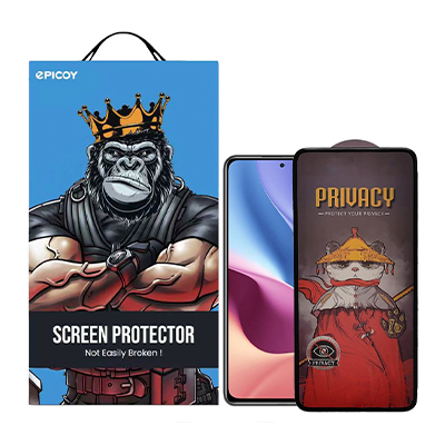 گلس گوشی شیائومی Redmi K40 Pro Plus اپیکوی مدل Privacy Airbag-small-image