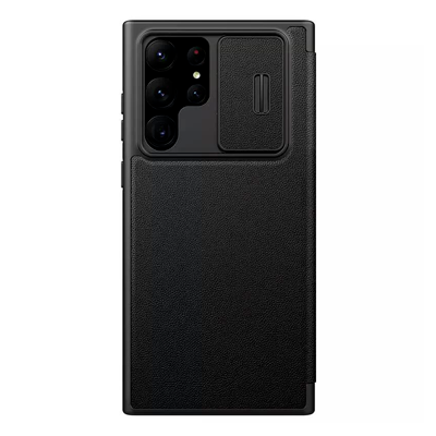 کیف کلاسوری گوشی سامسونگ Galaxy S23 Ultra نیلکین مدل Qin Pro Plain Cloth-small-image