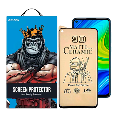 محافظ صفحه نمایش گوشی شیائومی Redmi Note 9 5G اپیکوی سرامیکی مات مدل BodyGuard-small-image
