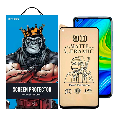 محافظ صفحه نمایش گوشی شیائومی Redmi Note 9 5G اپیکوی سرامیکی مات مدل BodyGuard-small-image