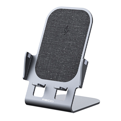 پایه نگهدارنده و شارژر بی سیم موبایل رسی مدل RCW-30-small-image