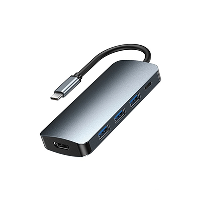 هاب نوع هاب usb-c ریمکس 5 پورت مدل RU-U5-small-image