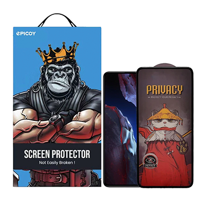 گلس گوشی پوکو F5 Pro اپیکوی مدل Airbag Privacy پرایوسی-small-image