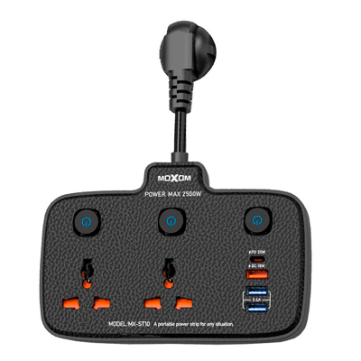 چند راهی برق موکسوم مدل MX-ST10-small-image