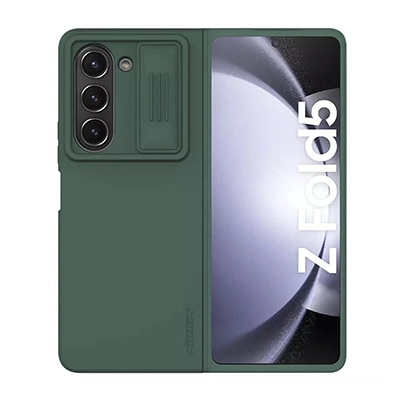 کاور گوشی سامسونگ Galaxy Z Fold 5 نیلکین مدل CamShield Silky silicon-small-image