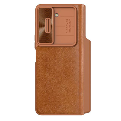 قاب گوشی سامسونگ Galaxy Z Fold 5 نیلکین مدل Qin Pro Leather-small-image