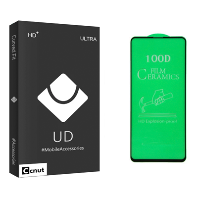 محافظ صفحه نمایش گوشی سامسونگ Galaxy A72 کوکونات سرامیکی مدل UD Black-small-image