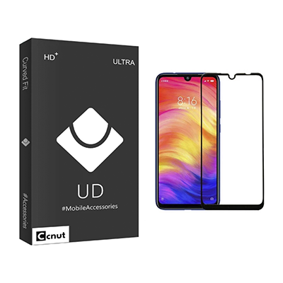 گلس گوشی شیائومی Redmi Note 7 کوکونات مدل UD Black -small-image