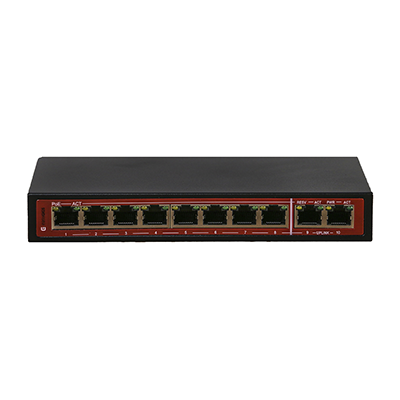 سوئیچ شبکه 8 پورت ایزیگیگز مدل EG-SWU-1401-10GP-small-image