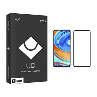 گلس گوشی شیائومی Redmi Note 9 Pro کوکونات مدل UD Black -small-image