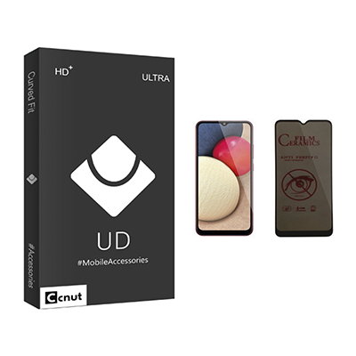 محافظ صفحه نمایش گوشی سامسونگ Galaxy A02s کوکونات سرامیکی پرایوسی مدل UD Black -small-image