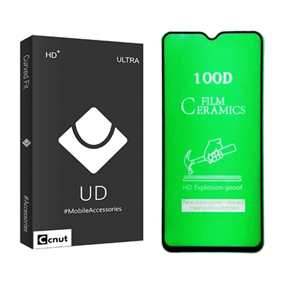 گلس گوشی سرامیکی سامسونگ Galaxy A70 - A02 کوکونات مدل UD Black -small-image