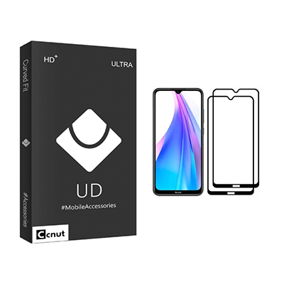 گلس گوشی شیائومی Redmi Note 8T کوکونات مدل UD Black بسته دو عددی-small-image