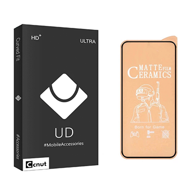 گلس گوشی مات شیائومی Redmi Note 9 Pro کوکونات مدل UD Black  -small-image