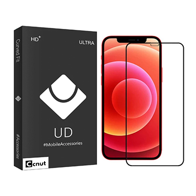 گلس گوشی اپل iPhone 12 - 12 Pro کوکونات مدل UD Black -small-image