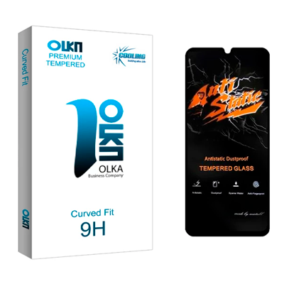 گلس گوشی پوکو C55 کولینگ مدل Olka Antistatic-small-image