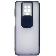  کاور PC مات محافظ لنز دار کشویی مناسب برای گوشی شیائومی Redmi Note 9s-small-image