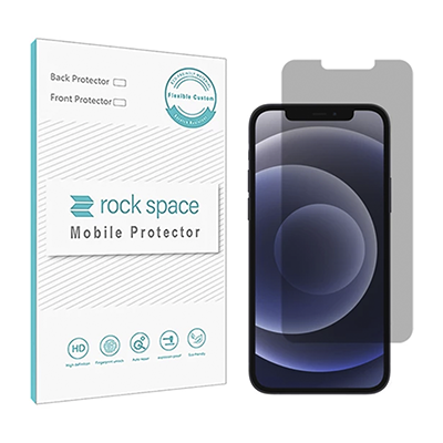 گلس گوشی اپل iPhone 12 راک اسپیس مدل نانو پرایوسی HyPRV -small-image