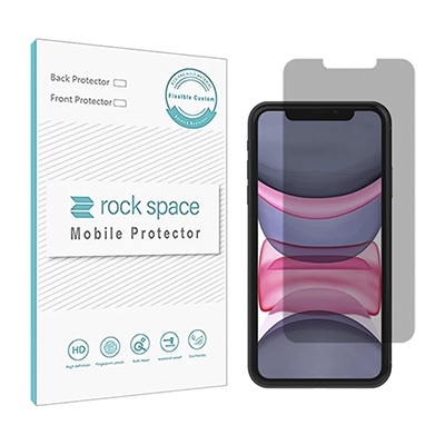 گلس گوشی اپل iPhone 11 راک اسپیس مدل نانو پرایوسی HyPRV-small-image
