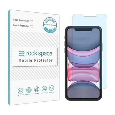 گلس گوشی اپل iPhone 11 راک اسپیس مدل نانو HyBLU -small-image