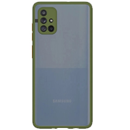  کاور پشت مات محافظ لنزدار مناسب برای گوشی موبایل سامسونگ Galaxy A71-small-image