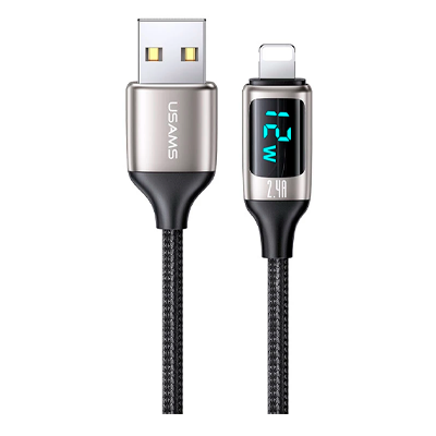 کابل لایتنینگ یوسمز مدل US-SJ543 طول 1.2 متر-small-image
