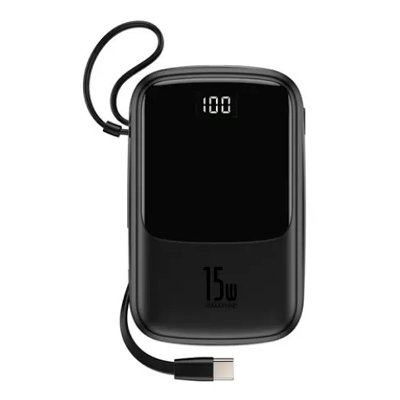 پاوربانک باسئوس مدل Qpow PPQD-A01 ظرفیت 10000 میلی آمپر ساعت-small-image