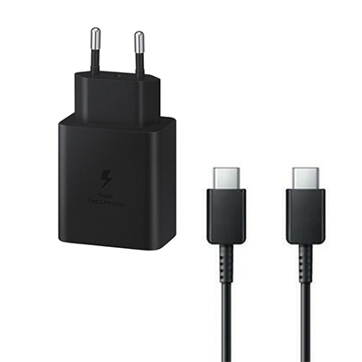 شارژر دیواری سامسونگ مدل EP-T4510 توان 45 وات همراه با کابل دو سر تایپ سی 1.8 متری - ویتنام-small-image